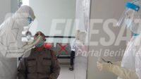 Cegah Terjadi Klaster Baru Pilkada Serentak,550 Personil Polres Badung Laksanakan Test Swab_607c5e8caddbe.jpeg