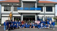 Danlanal Banyuwangi Bekali Wawasan Kebangsaan Kepada Mahasiswi UNIBA