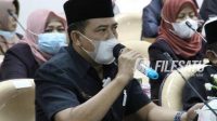 Penandatanganan Dokumen Pertanggungjawaban Pelaksanaan APBD 2020 Oleh Ketua DPRD Suwito Saren dan Bupati Rini Syarifah
