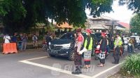Ops Patuh Agung 2021 Polres Gianyar Pengamanan Upacara Ngaben di Blahbatuh