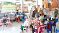 Kodim 1616 Gianyar Membantu Program Posyandu Di Desa Bakbakan
