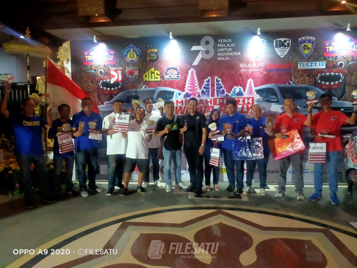 Time Rally Indonesia Tim Juara Umum dan Runner Up Gelaran Time Rally and Fun di Bali 2023 ...