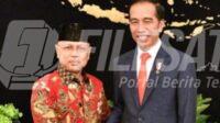 Ketua umum ReJO Pro Gibran Darmizal dan Presiden Jokowi