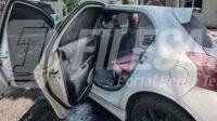 Mobil Dosen yang dibakar kekasihnya