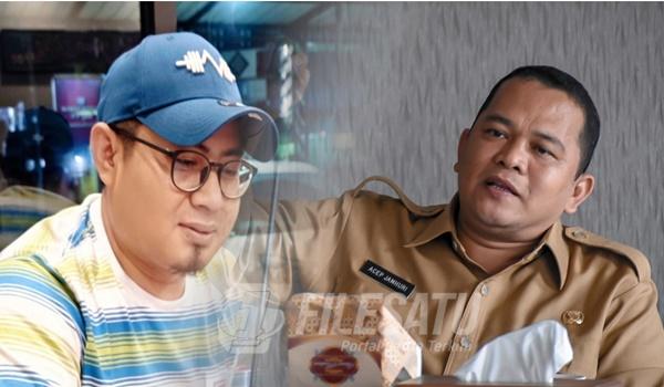 Andri Kurniawan dan Sekda Acep Jamhuri