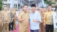 Kang Jimmy bersama Bupati Karawang H. Aep Syaepuloh