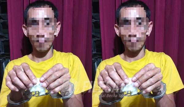 Pelaku Penyalahgunaan Narkoba yang diamankan