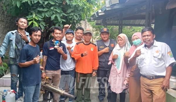 FAB bersama Puskesmas dan Kelurahan Karawang Kulon lakukan Fogging