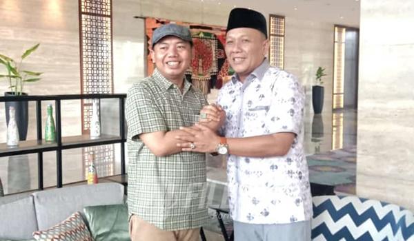 Kang Jimmy bersama Ketua DPC PKB Karawang Rachmat Hidayat Djati