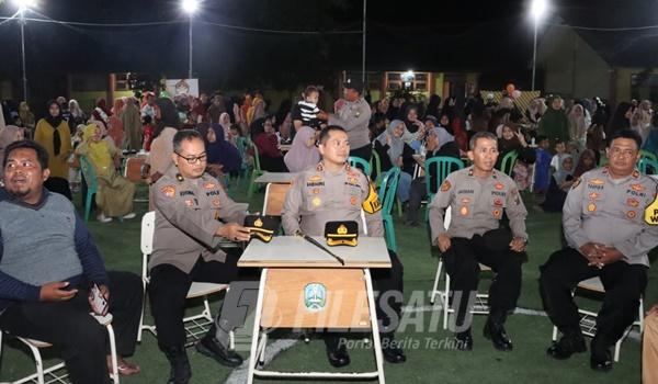 Kapolres Sumenenp Saat menghadiri Pentas Seni di Sapeken