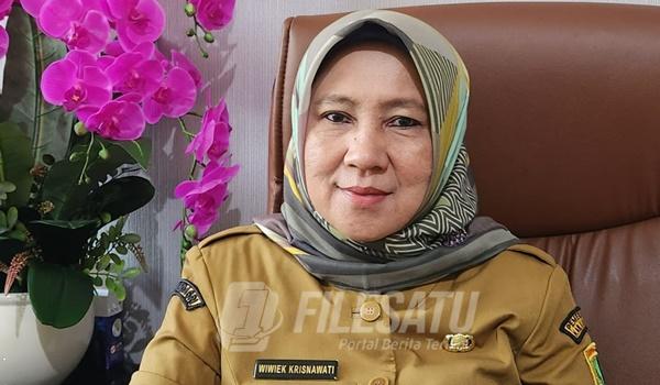 Kepala DP3A Kabupaten Karawang Wiwiek Krisnawati