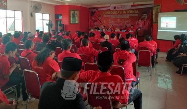 Konsolidasi Internal yang digelar PDI Perjuangan