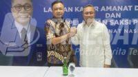 Mantan Wabup Rahmat Santoso bersama ketum PAN