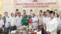 PKB Karawang bersilaturahmi Partai Gerindara Karawang