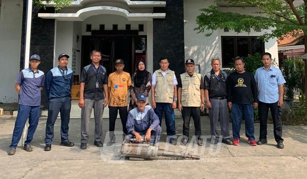 Pemdes Purwadana bekerjasama dengan PT BMJ lakukan Fogging