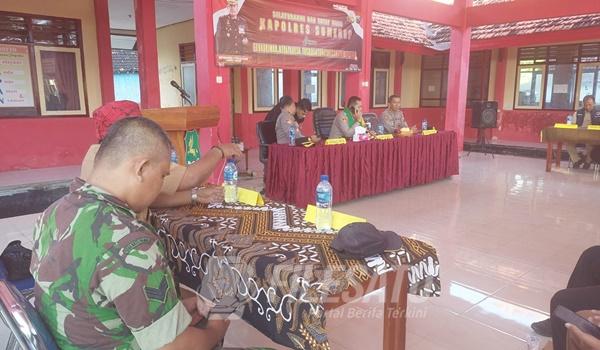 Tatap muka Kapolres Sumenep bersama Forpimka, Tokoh Agama dan Tokoh Masyarakat di Kecamatan Sapeken