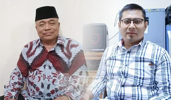 Tokoh Msyarakat Karawang H. Awandi Siroj Suwandi dan Andri Kurniawan