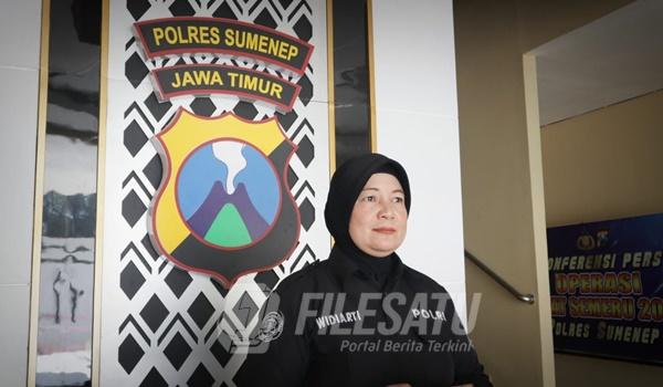 Kasi Humas Polres Sumenep AKP Widiarti S.,S.H