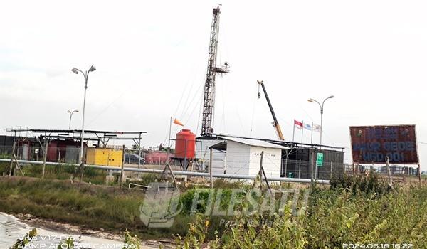 Lokasi Eksplorasi pengeboran Pertamina yang diduga rusak insfrastruktur