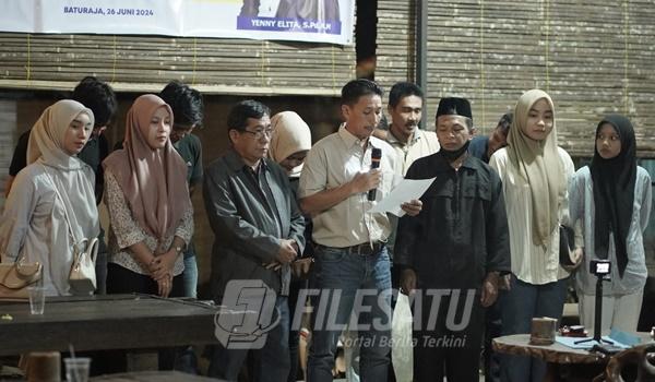 Pokdarwis Bukit Katung Desa Pusar, dalam acara deklarasi dukungan untuk YPN YESS