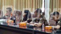 BPPH MPC PP Karawang saat Rapat Dengar Pendapat dengan Komisi I DPRD Karawang