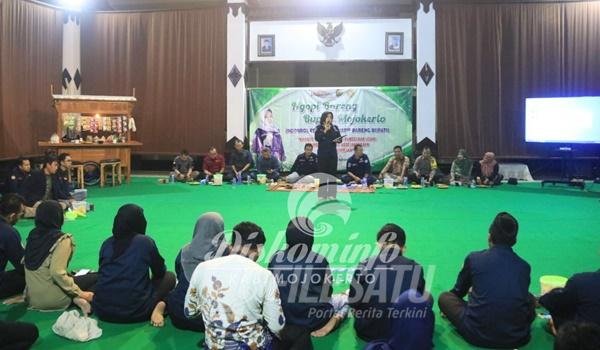 Bupati Mojokerto Gelar Ngopi Bareng di Kecamatan Kutorejo