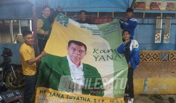 Dukungan XTC Pakisjaya untuk Bacabup Yana Suyatna