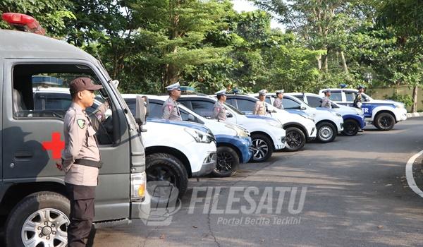 Gelar Pasukan dalam rangka Operasi Patuh Musi 2024