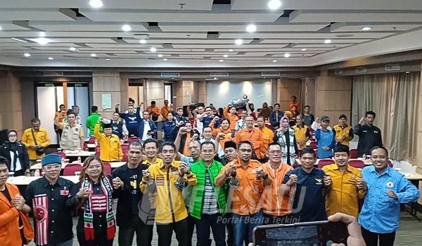 Lima Partai Non Parlemen Deklarasi Go Karawang dukung Ajam Bupati