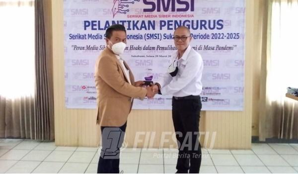 Pelantikan Pengurus SMSI Sukabumi Raya