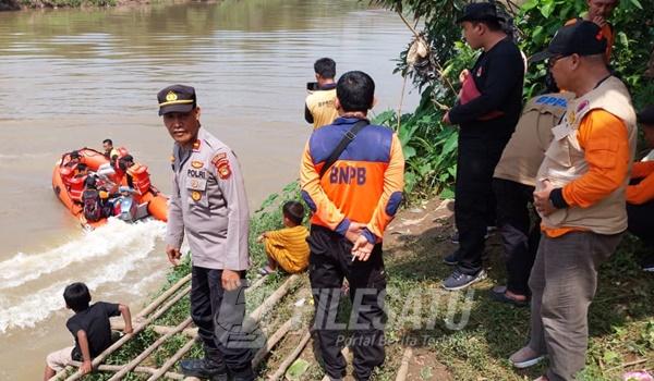 Pencarian bocah tenggelam di Sungai Ogan