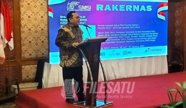 Rakernas SMSI di Jakarta