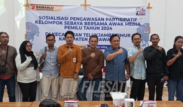 Sosialisasi Pengawasan Perspektif Kelompok Sebaya Bersama Awak Media