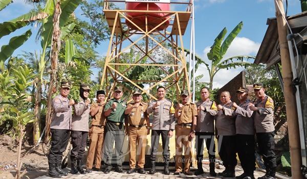 Sumur Bor Bhayangkara Tatag Trawang Tungga di Dusun Krajan Barat, Desa Candijati