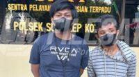 Dua Warga Lenteng Diringkus Polisi Dua Warga Lenteng Diringkus Polisi