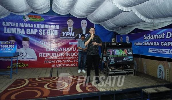 Kandidat calon bupati (cabup) OKU, Yudi Purna Nugraha (YPN)