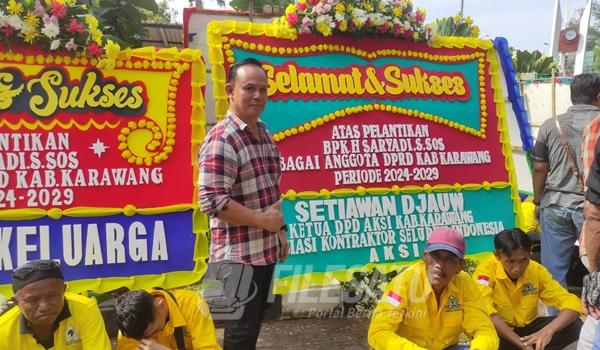 Ketua DPD AKSI Kabupaten Karawang Setiawan Djauw