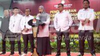 Konferensi Pers yang digelar KPU Karawang Konferensi Pers yang digelar KPU Karawang