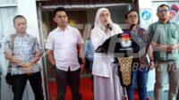 Konferensi Pers yang digelar KPU Karawang Konferensi Pers yang digelar KPU Karawang