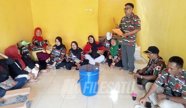 Laskar Merah Putih OKU Mengadakan Giat Berbagi Rezeki Nasi Kotak