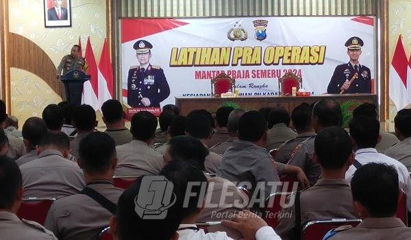 Latihan Pra Operasional Mantap Praja Semeru 2024