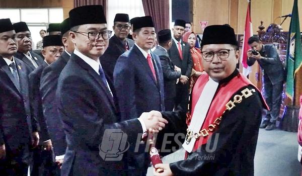 Pelantikan Anggota DPRD Kabupaten OKU periode 2024-2029