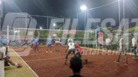 Pertandingan Bola Voli Persahabatan IP.45 Blangkon Cup