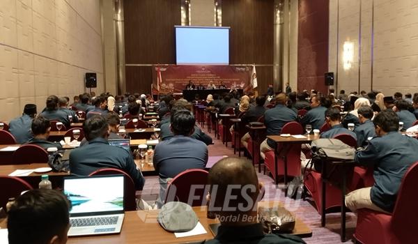 Pleno Rekapitulasi Penetapan DPS yang digelar KPO Karawang