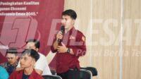 Presiden Mahasiswa Universitas Singaperbangsa Karawang (Unsika), Yoga Muhammad Ilham Samudra