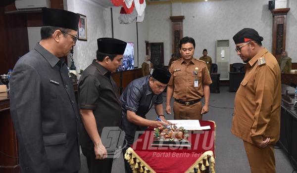 Sidang paripurna Pengesahan Rancangan Perubahan APBD 2024