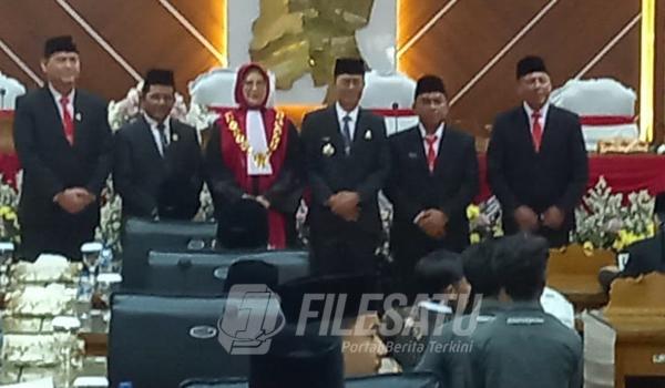 Ketua DPRD Kota Prabumulih dan Unsur pimpinan