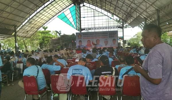 Partai Gerindra Karawang Gelar Konsolidasi Pemenangan Acep Gina