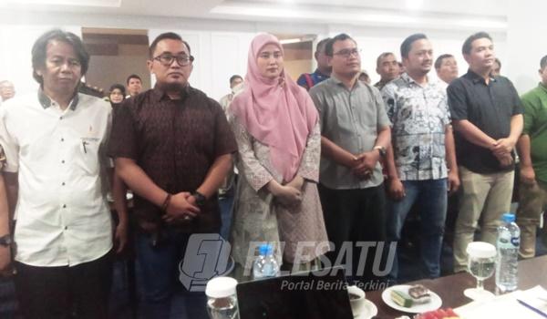 Rakor Persiapan Pengundian Nomor urut yang digelar KPU Karawang