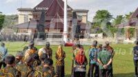 Apel Pagi Seluruh ASN Di Alun Alun Kanigoro